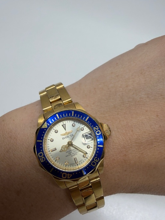 Invicta Jewelry - Invicta Women's Pro Diver Watch 24.5mm Gold Tone Water Resistant Wristwatch 4610